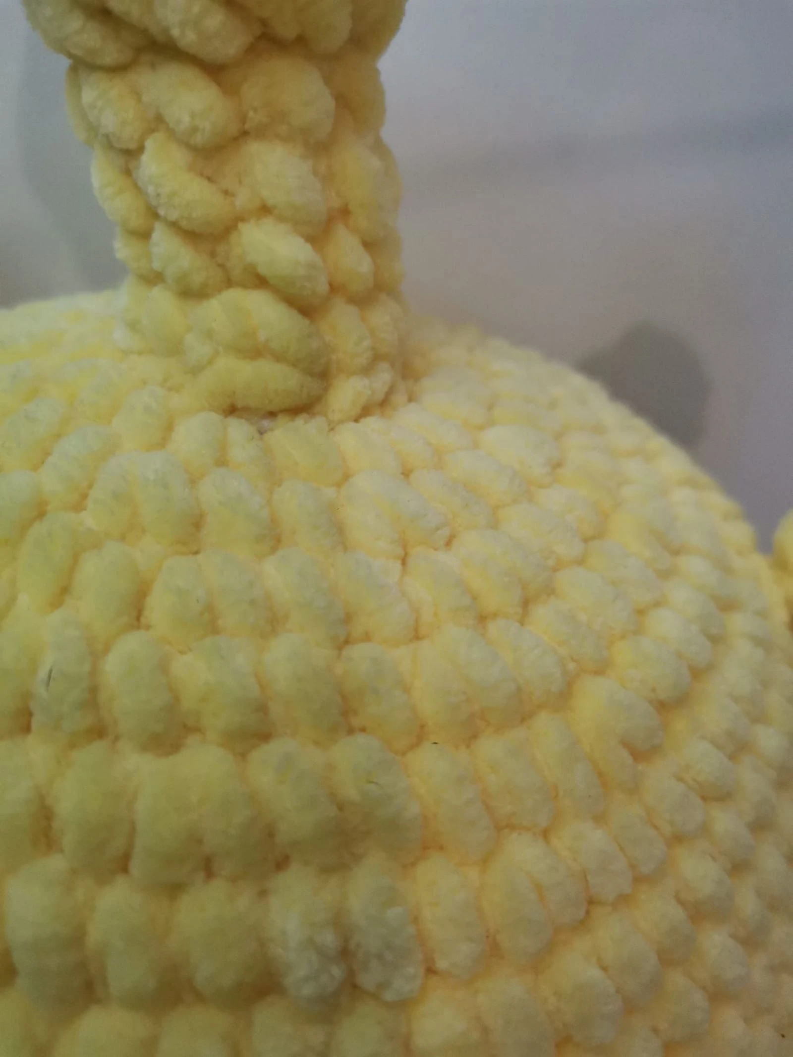 Marciano de três olhos tecido à mão - Amigurumi grande - 42,5 cm – photo 3